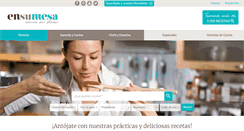 Desktop Screenshot of ensumesa.com